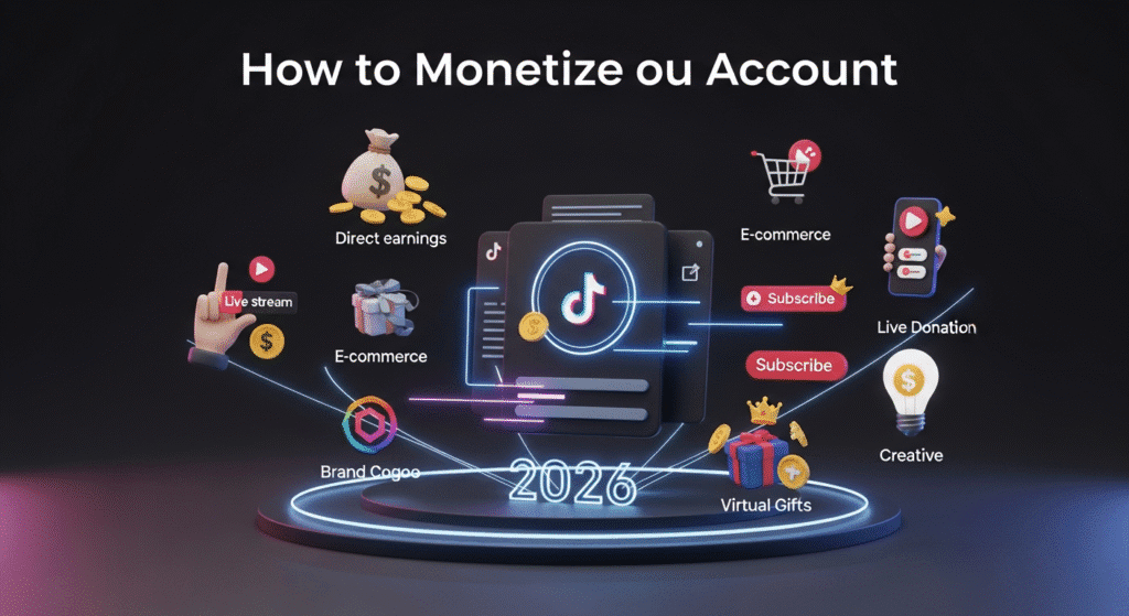 How to Monetize a TikTok Account in 2026