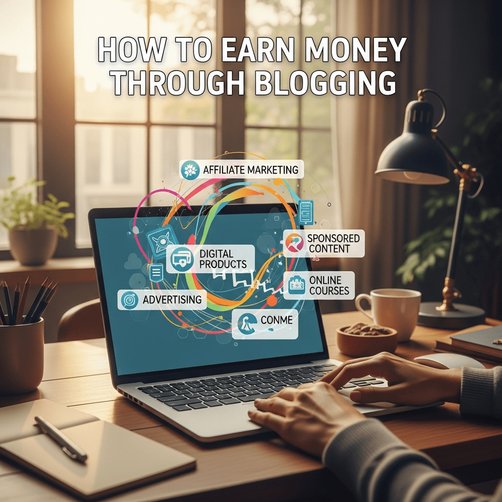 how to earn money through blogging