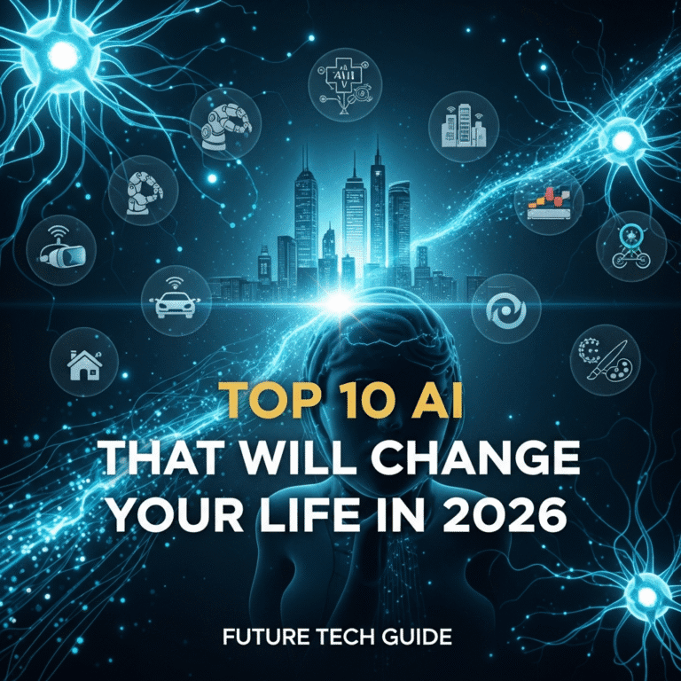 Top 10 AI That Will Change Your Life in 2026 | Future Tech Guide