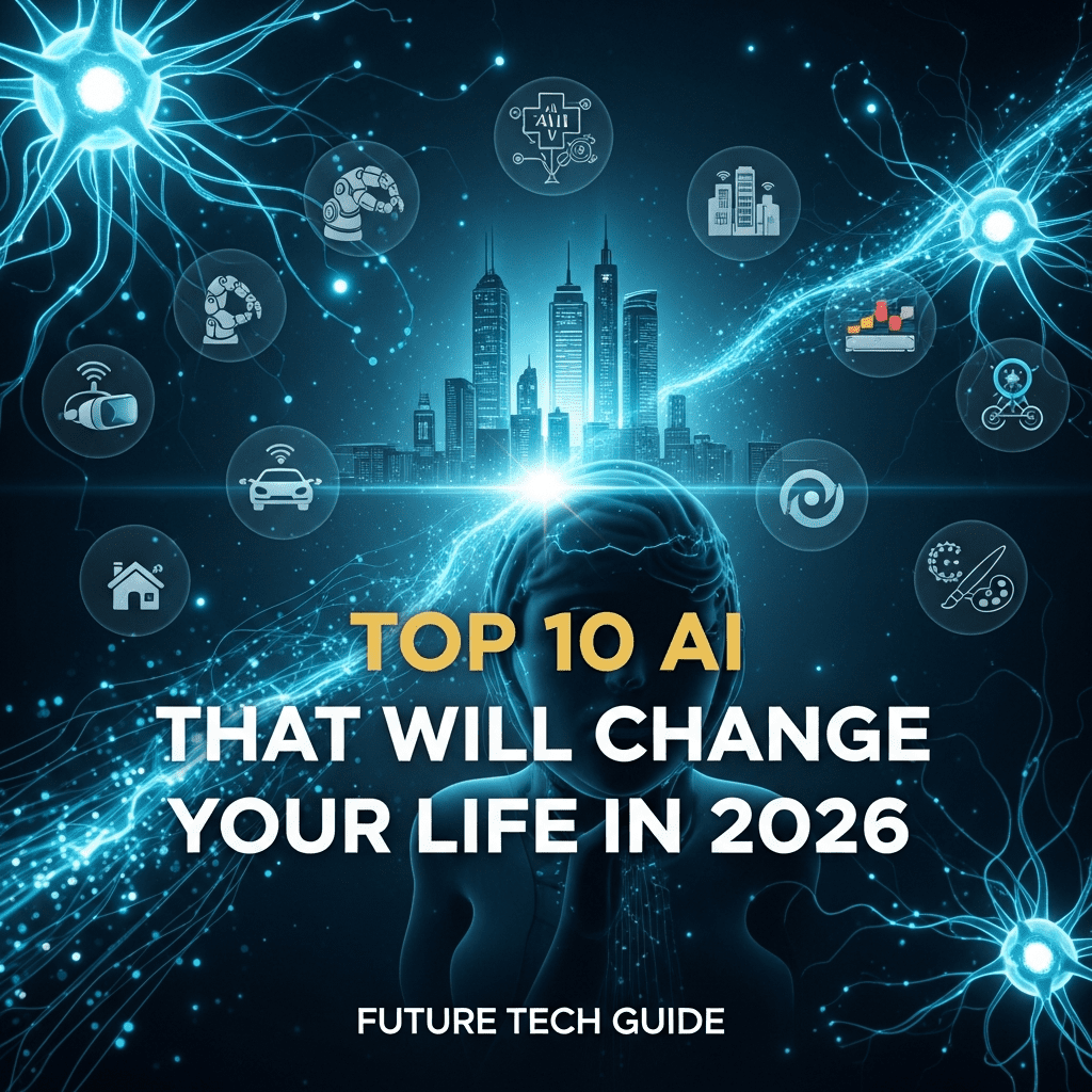 Top 10 AI That Will Change Your Life in 2026 | Future Tech Guide