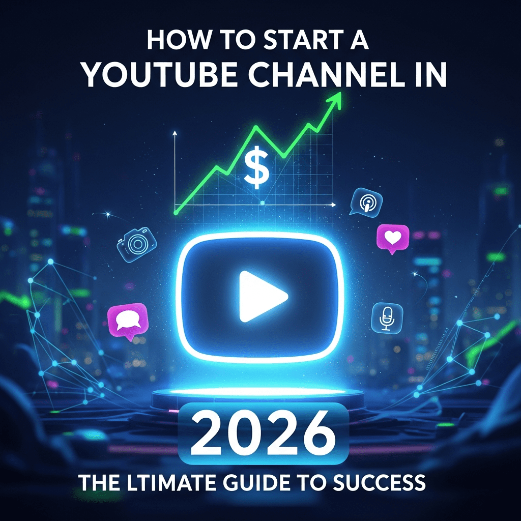 HOW TO SATART A YOUTUBE CHANNEL