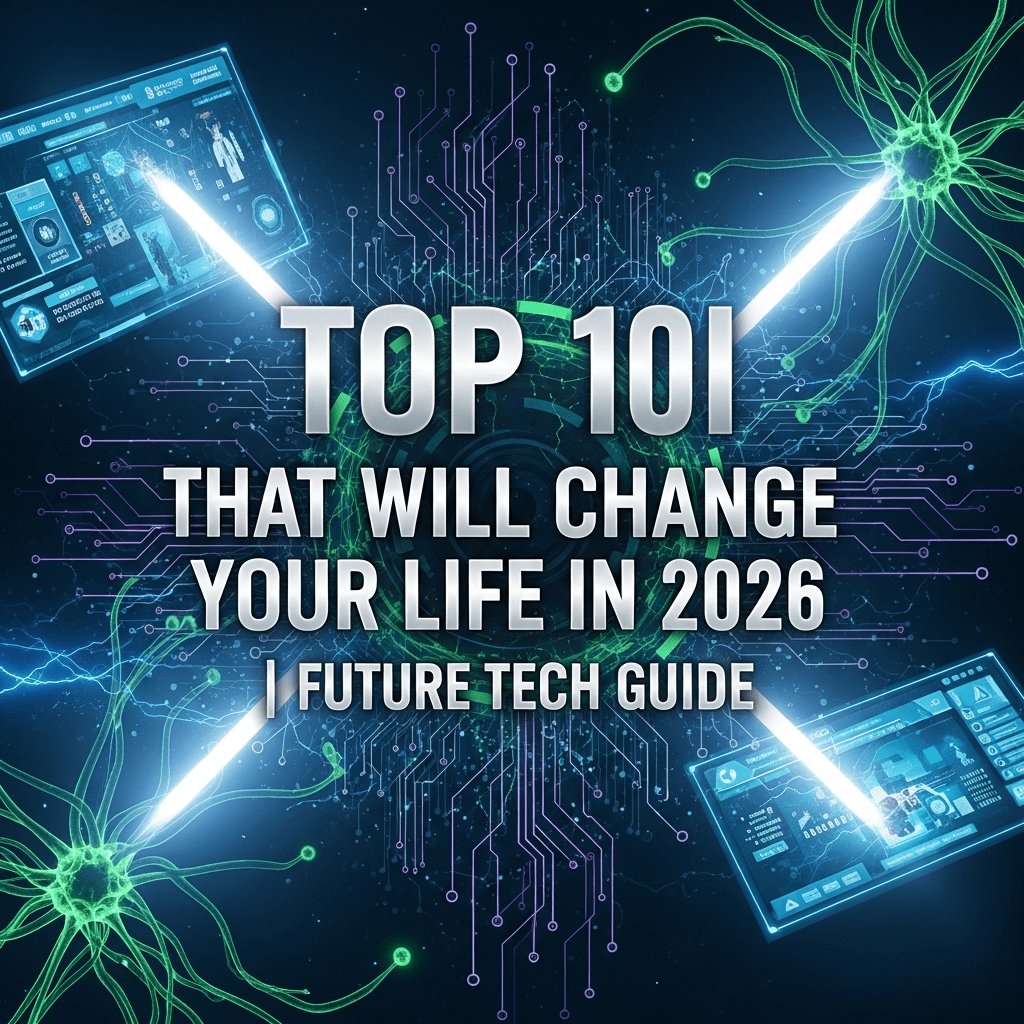 Top 10 AI That Will Change Your Life in 2026 | Future Tech Guide