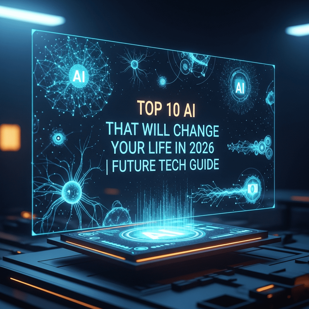 Top 10 AI That Will Change Your Life in 2026 | Future Tech Guide