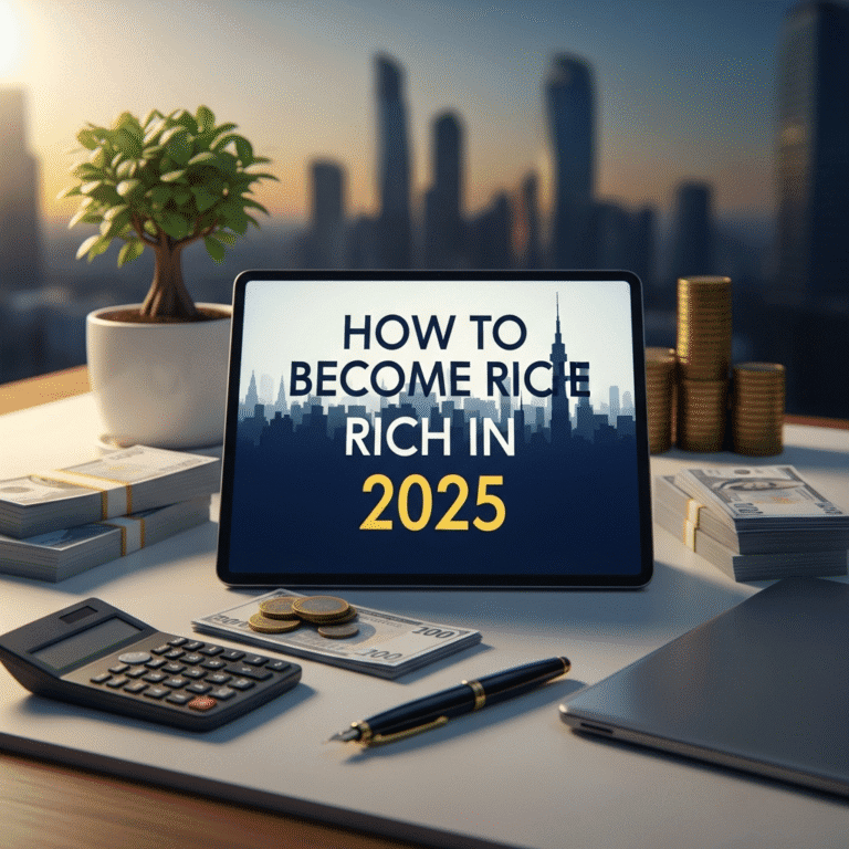 How to Become Rich in 2025